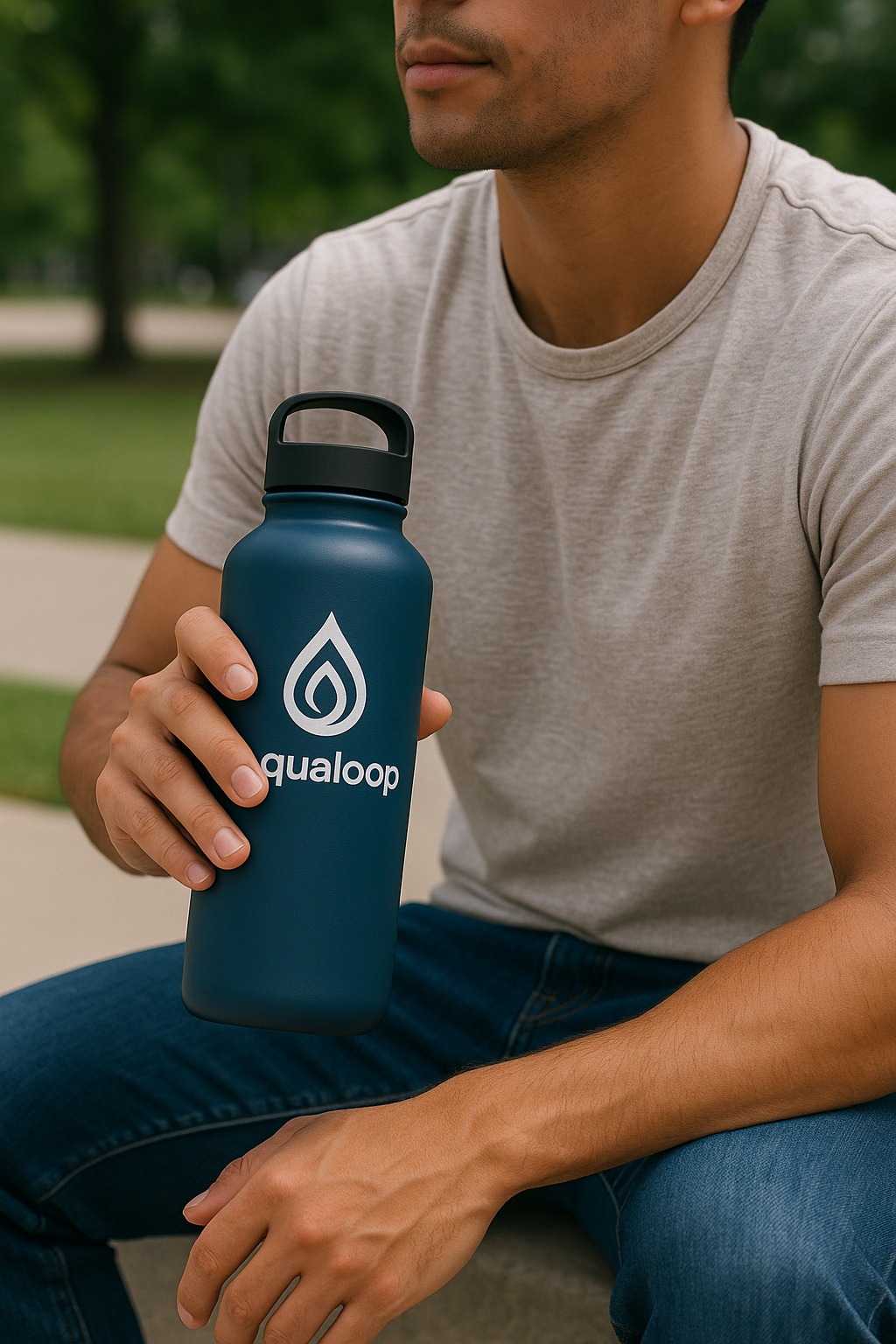 Aqualoop Core 32 water bottle